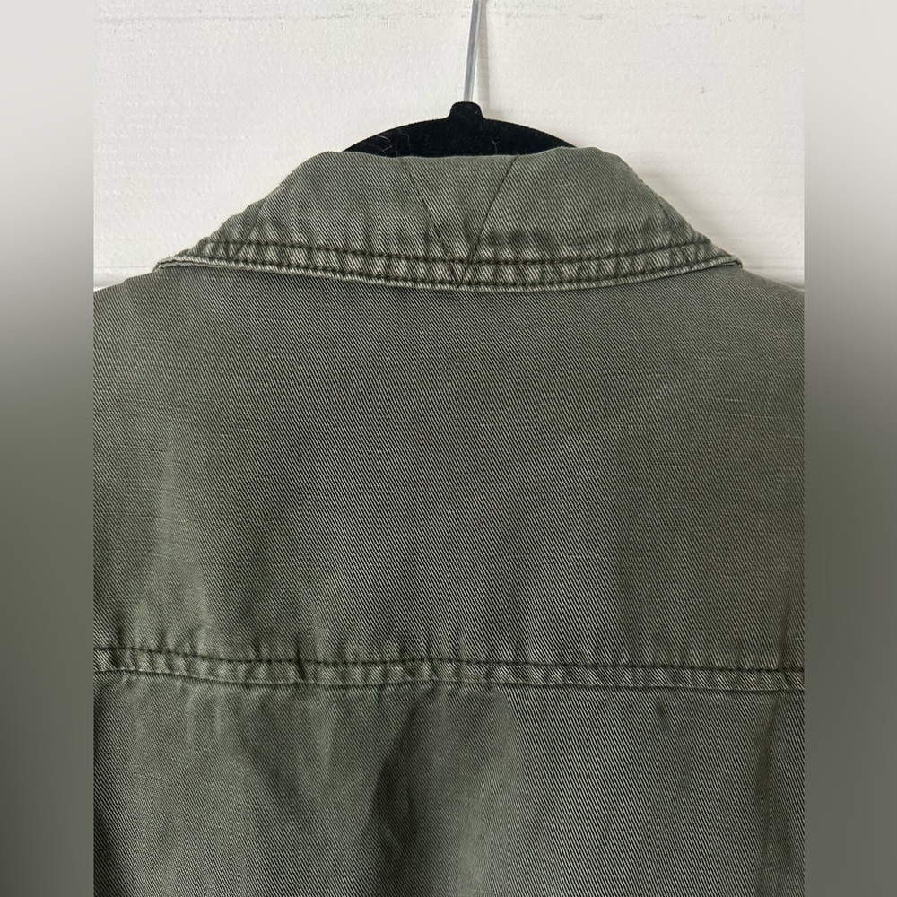Splendid Cropped Green Jacket - Picture 9 of 9